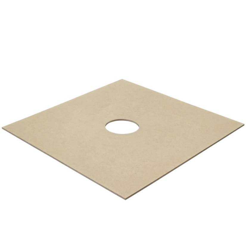 Kŕmiace veko HDF bez rámu 1 otvor - 3cm