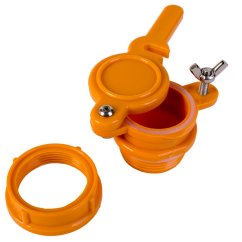 Kohout vypouštěcí střižný, plastový, 38mm