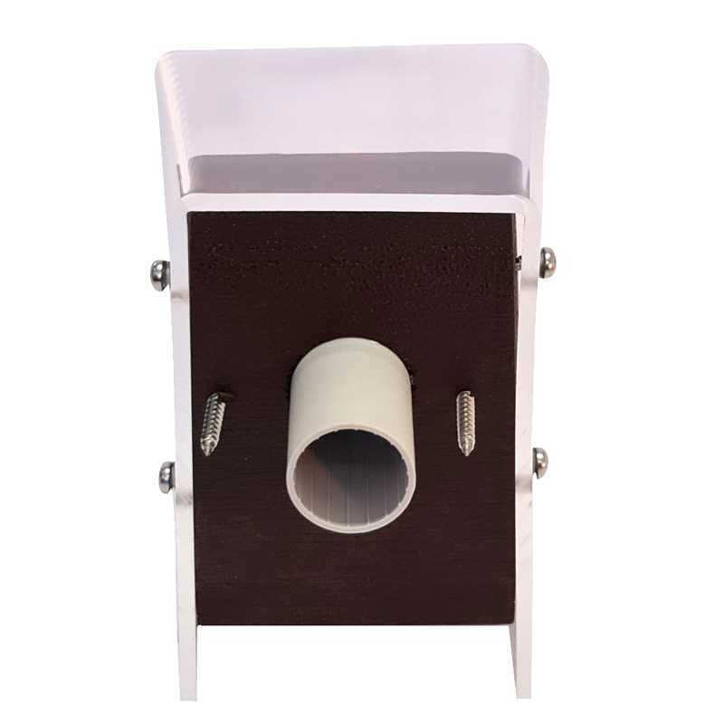 Ochranná klapka k čmelínom celozakrytovaná, tmavo hnedá