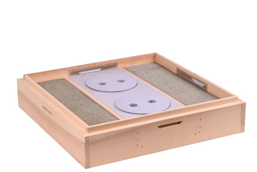Difuzní protiplísňové krmící víko, 2 otvor - 2cm zateplení