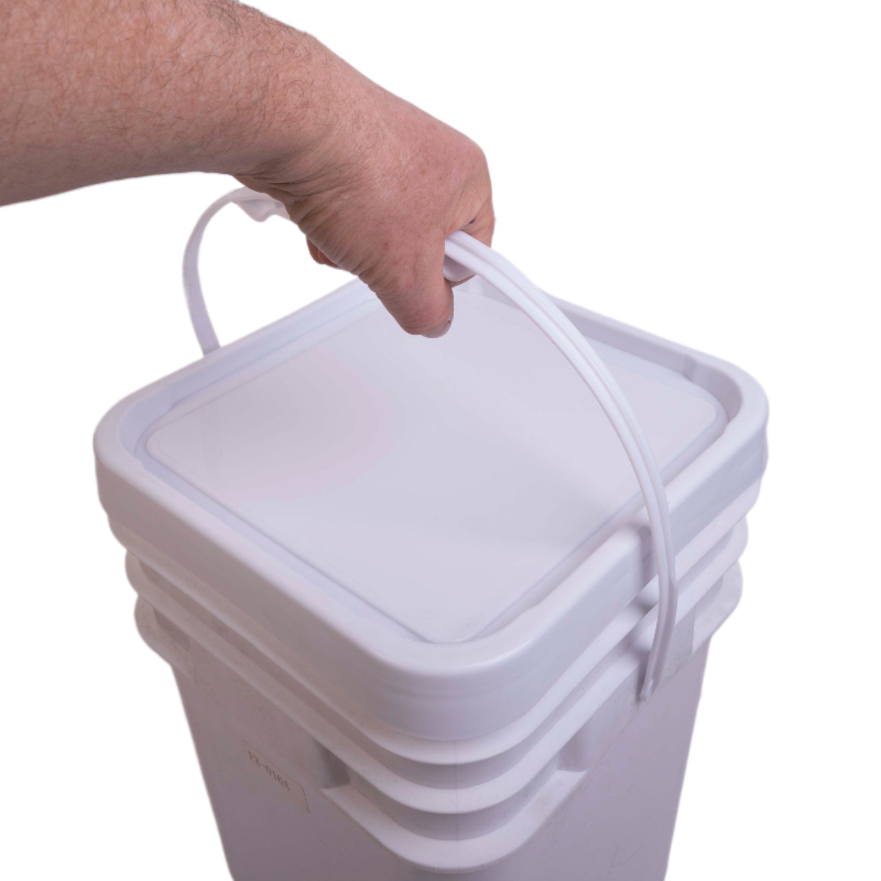 Nádoba na med, štvorcová