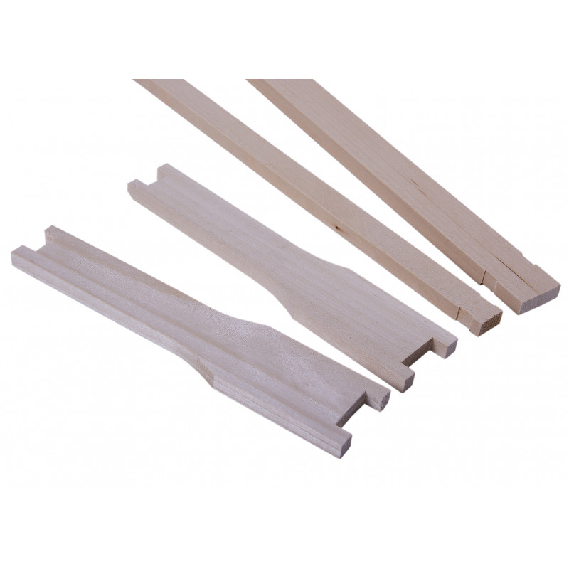 Rámkový přířez 42x17 Optimal nízký, nevrtaný Hoffman, Lípa, 50 ks