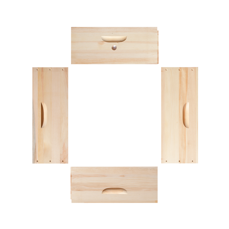 Včelí nástavek E10, nesmontovaný, Borovice vejmutovka, 1 ks