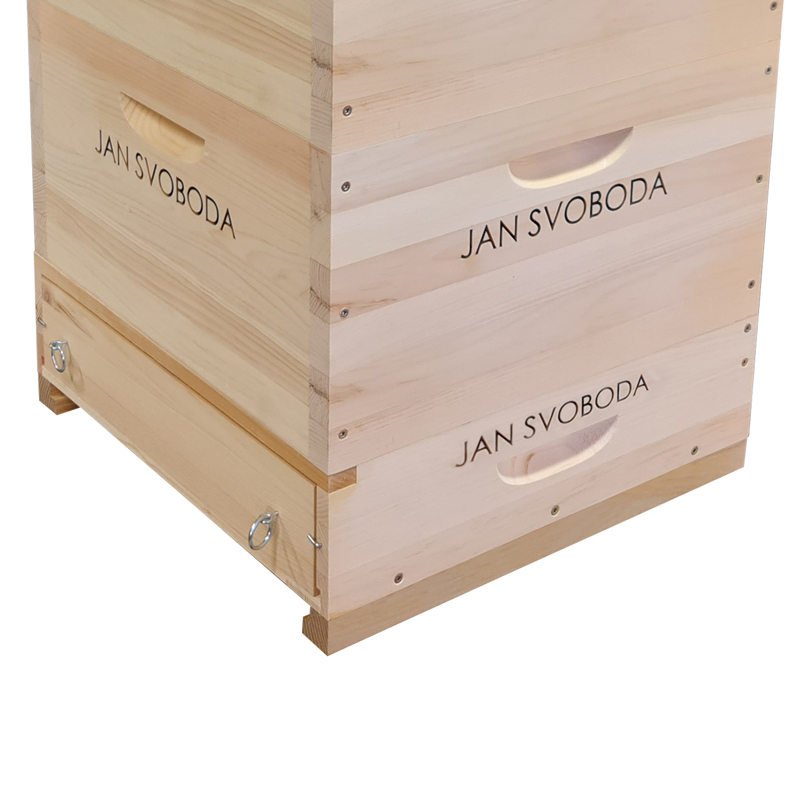 Varroa dno pro úl 39x24, 39x17 se stavební zábranou, Borovice vejmutovka