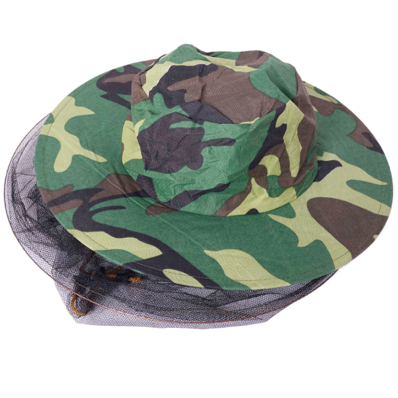 Včelársky klobúk s maskovacou potlačou