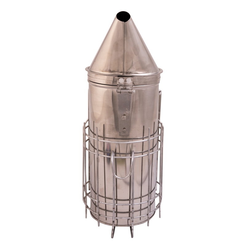 Včelařský dýmák velmi velký, nerezový, AD004