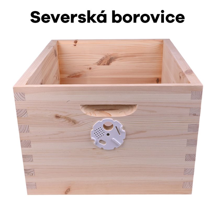 Včelí nástavok cinkovaný Langstroth Jumbo - 295 mm, Severská borovica