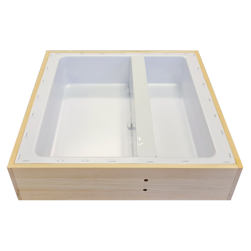 Stropné krmítko s plastovou vložkou 12 lirov, 39x24, 39x17