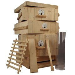 Včelí úl zateplený 1 nástavek 39x30, 2 nástavky 39x17 - 3cm