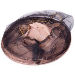 Včelařský klobouk světle hnědý