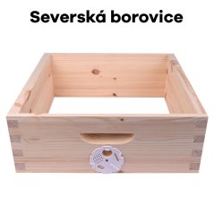 Včelí nástavok cinkovaný 39x15, Severská borovice