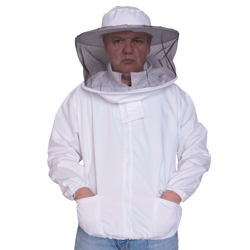 Včelárska bunda rozopínateľná s klobúkom - Veľkosť: Velikost L