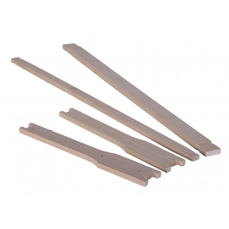 Rámkový přířez 44,8x23,2 Langstroth 1/1, vodorovno Hoffman, Lipa, 50 ks