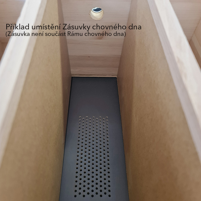Zásuvka do chovného dna odvětrávaná 39x24, 39x17