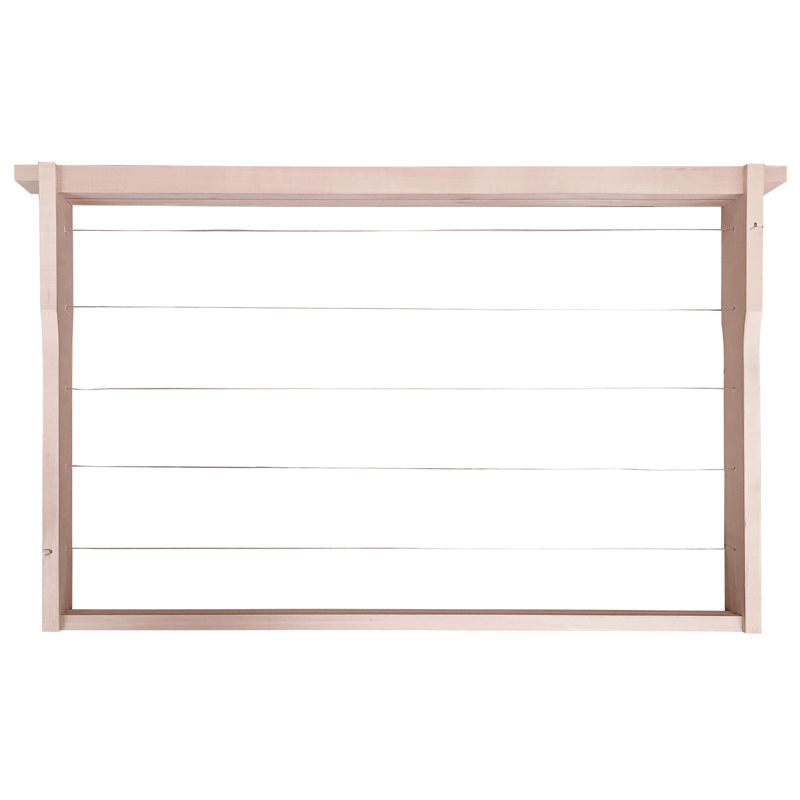 Rámek 44,8x28,5 Langstroth Jumbo Original, vodorovně Hoffman, Lípa