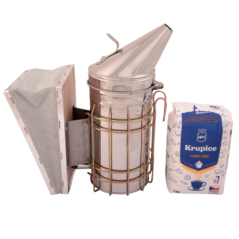 Včelársky fajok veľký, nerezový, AD003