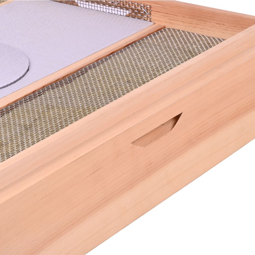 Difuzní protiplísňové krmící víko, 1 otvor - 2cm zateplení