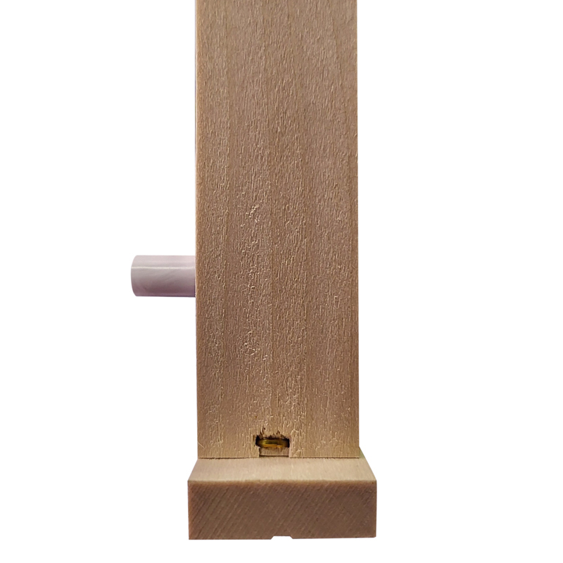 Rámik 39x24 zvislo rovný, zosílený, Lipa