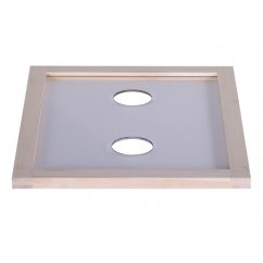 Kŕmiace veko pre včelí úľ B10 a E10, plexi v ráme