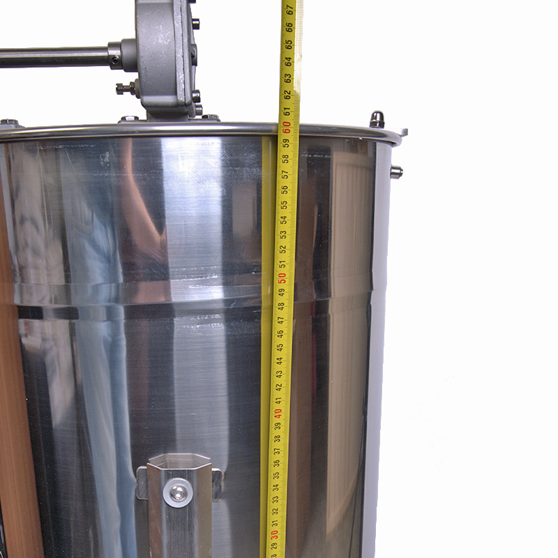 Medomet ručný, 3r., tangenciálny, nerez, AM030