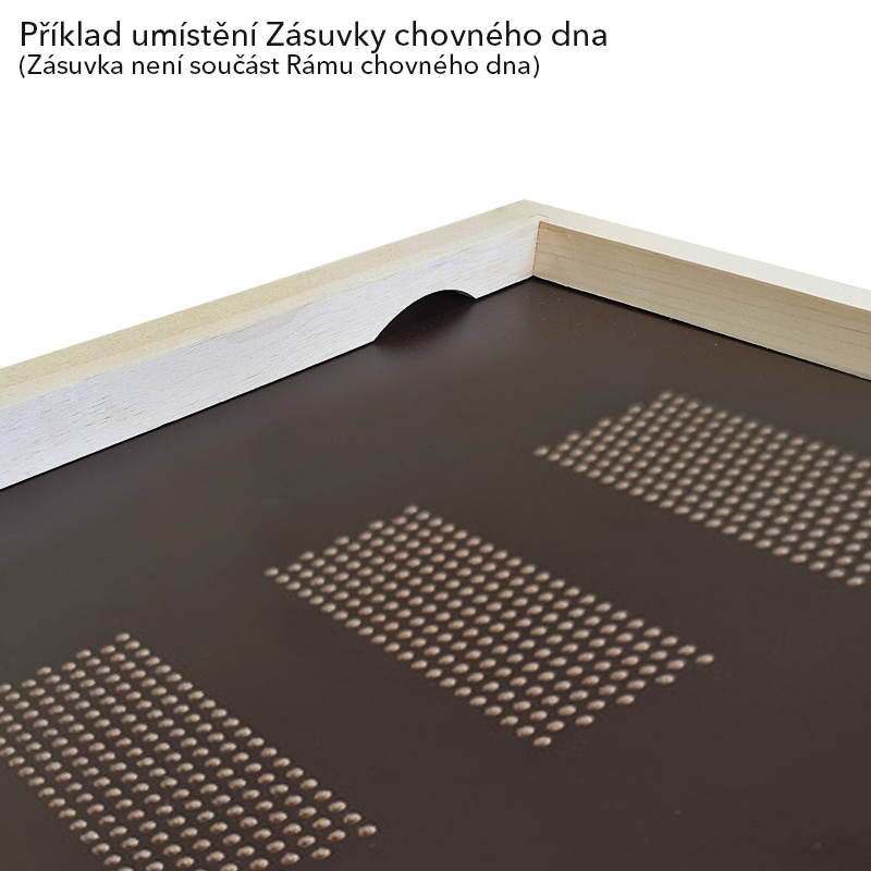 Chovné dno pro oddělky s odvětrávanou zásuvkou 39x24, 39x17