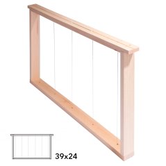 Rámek 39x24 svisle rovný, Lípa