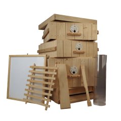 Včelí úl zateplený 1 nástavek 39x24, 2 nástavky 39x17 - 3cm