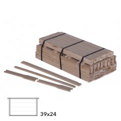 Rámikový prírez 39x24 vodorovne Hoffman, Lipa 50 ks