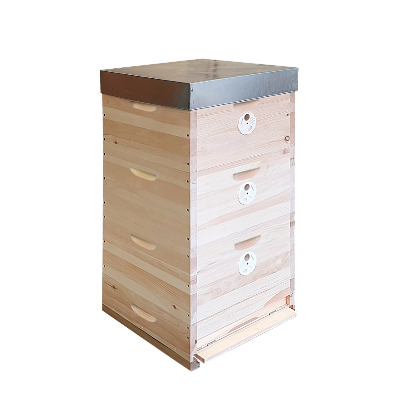 Včelí úľ 39x24 - zostava 3 nadstavky, Borovica hladká (vejmutovka)