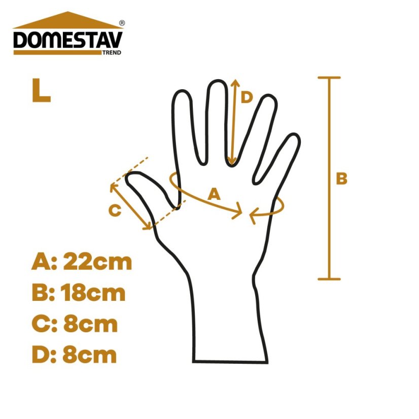 Včelárske rukavice kožené, priedušný úplet, ľanové návleky - Veľkosť: Velikost XXL