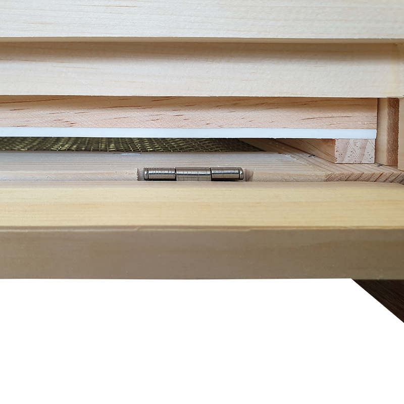 Peľochyt pre úľ LANGSTROTH, súprava peľochytová doska a prevetrávaná zásuvka