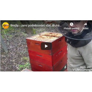 Jarné podnecovanie včiel, druhá dávka, 25.2.2020