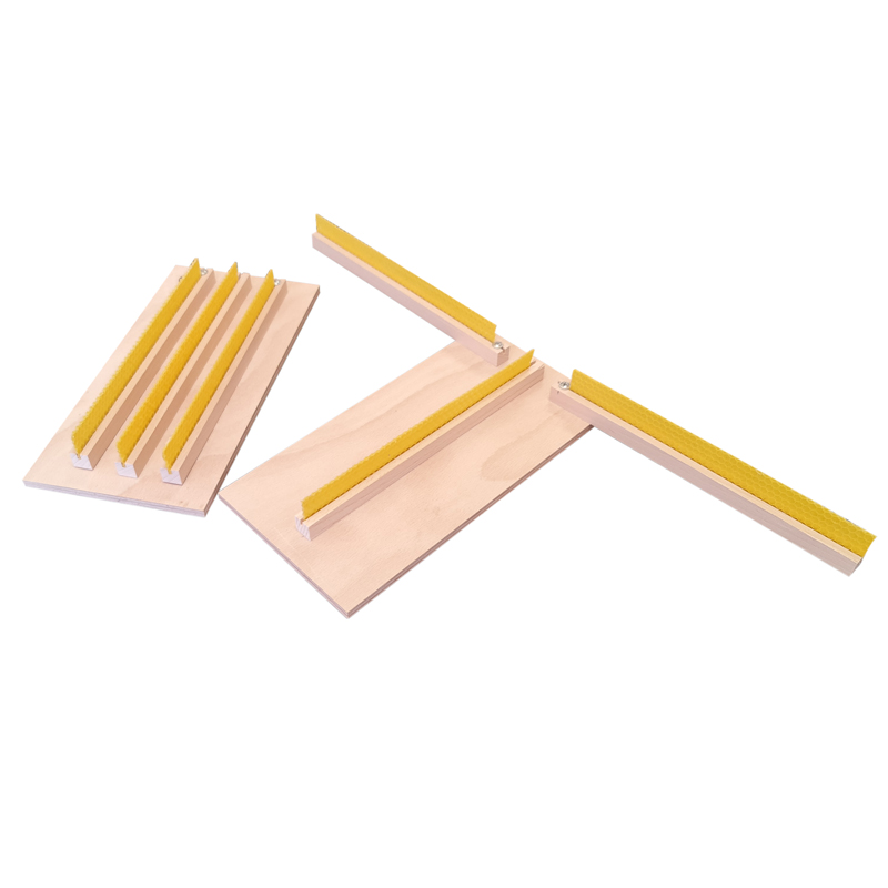 Drevený oplodniačik pre 4 matky - INOVOVANÝ, 485 x 485 mm, Borovica hladká (vejmutovka)