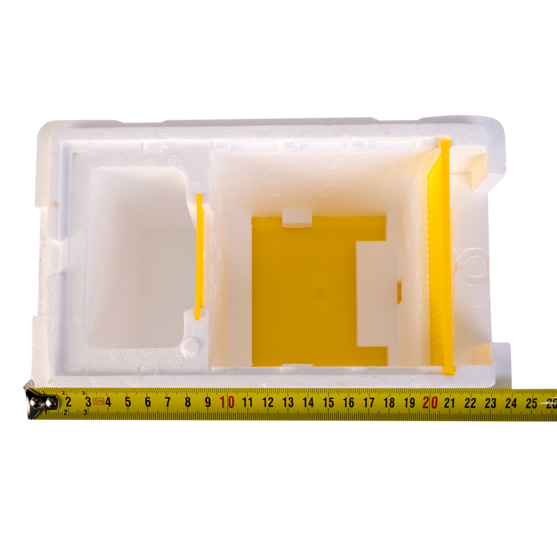 Včelí oplodňáček, 3-plástový, polystyrenový, AB001