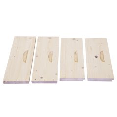 Včelí nadstavok Optimal nízky, nezmontovaný, Smrek - 1 ks