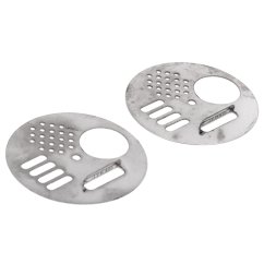 Česnový otočný uzávěr nerezový průměr 68 mm