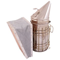 Včelařský dýmák střední, nerezový, AD002