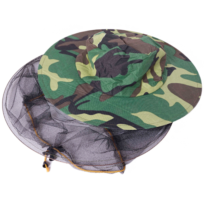 Včelársky klobúk s maskovacou potlačou