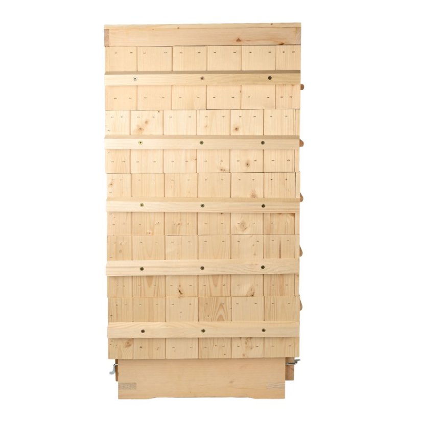 Včelí úľ zateplený 5 nadstavkov 39x17 - 2cm