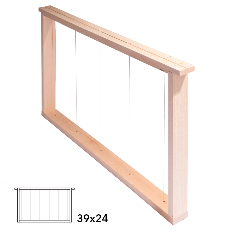 Rámek 39x24 svisle rovný, Lípa