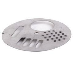 Česnový otočný uzáver nerezový priemer 68 mm