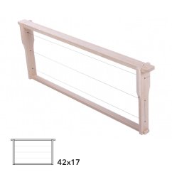 Rámik 42x17 Optimal nízký, vodorovně Hoffman, Lípa