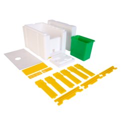 Včelí oplodňáček, 3-plástový, polystyrenový, AB003