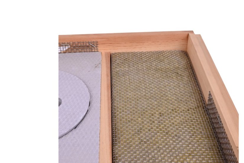 Difuzní protiplísňové krmící víko, 2 otvor - 2cm zateplení