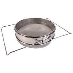 Síto dvojté z nerezu