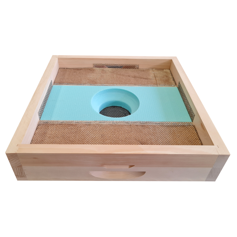 Difuzní protiplísňové krmící víko, 1 otvor, Langstroth