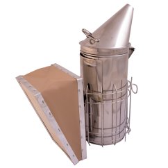 Včelařský dýmák velmi velký, nerezový, AD004