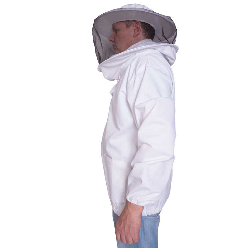 Včelárska bunda rozopínateľná s klobúkom - Veľkosť: Velikost L