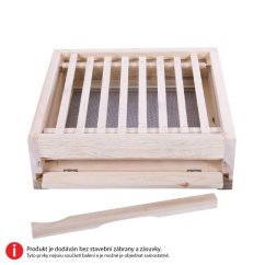 Varroa dno pre úľ 39x24, 39x17, Borovica hladká - vejmutovka