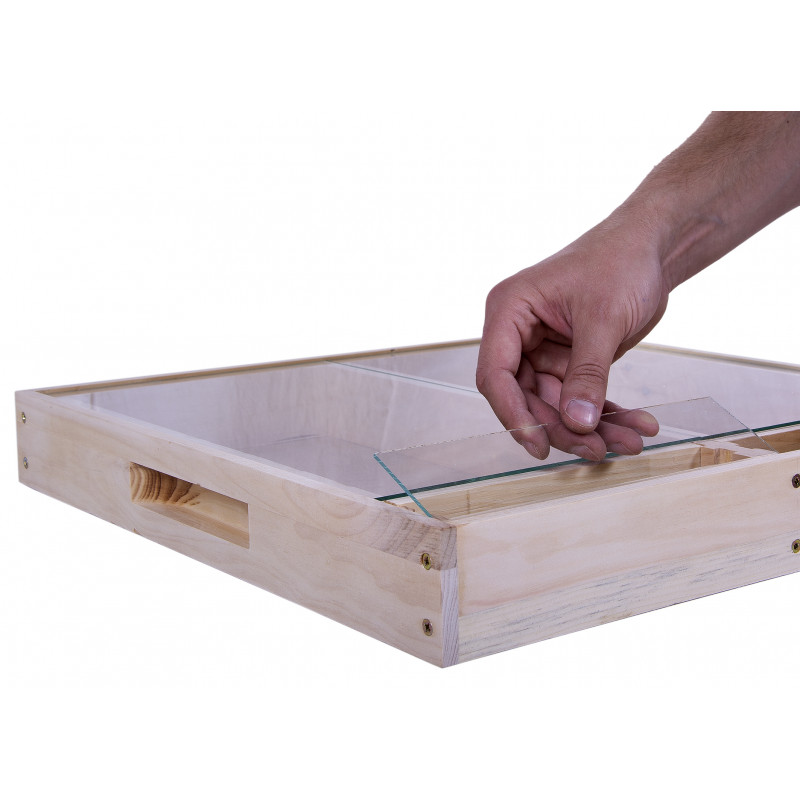 Stropné kŕmidlo pre včelí úľ 7,2 litra, Optimal